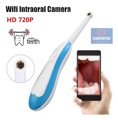 Imagen 1 de 5 de Camara Odontológica Intraoral Wifi Inalámbrica Led Santiago