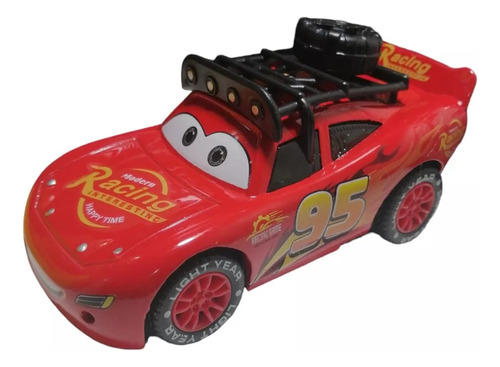 Rayo Mcqueen Cars E:1/38 Luces Sonido Impulso 11 Cm Disney