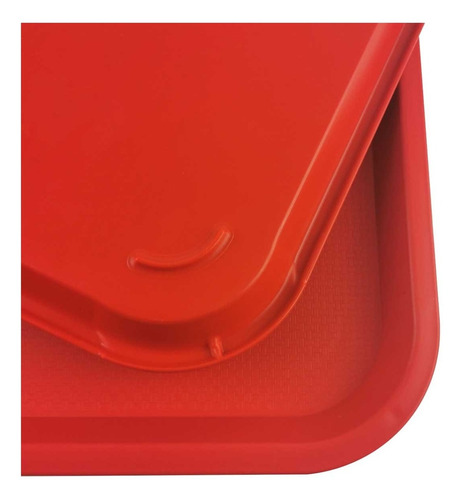 Imagen 5 de 9 de Bandeja Charola De Alimentos Comida Rapida Plastico 10x14 P.