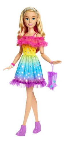 Barbie Large 71 Cm 2 En 1 Muñeca Mattel