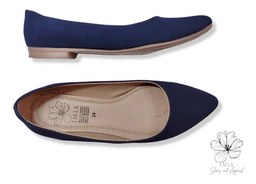 Balerinas outlet azul marino