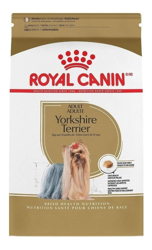 Alimento Royal Canin Breed Health Nutrition Yorkshire Terrier para cão adulto de raça pequena sabor mix em sacola de 3kg