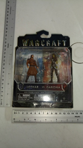 Lothar And Garona Warcraft Minifiguras Jakks Pacific 