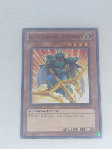 Trident Warrior Guerrero Comun Yugioh