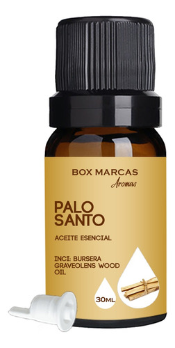 Aceite Esencial  Natural Palo Santo Aromaterapia 30ml