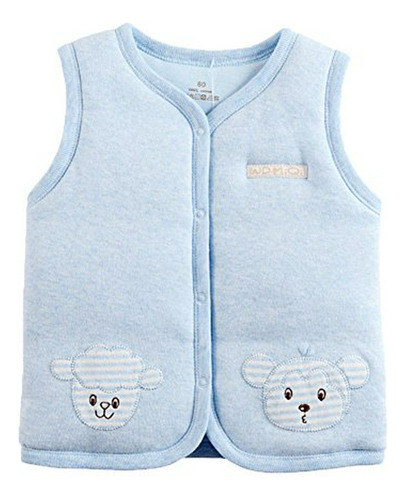 Chaleco Térmico De Bebé Unisex  Mono Algodón 