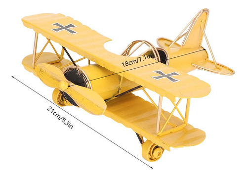 Modelo De Avión Retro, Modelo De Avión De Hierro, Artesanía