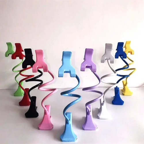 Soporte Para Celular Con Clip Flexible 360 Grados X3unidades