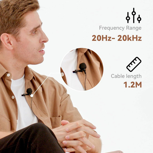 Sistema De Micrófono Inalámbrico Hollyland Lark C1 Con Usb-c