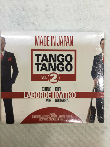 Chino Laborde Dipi Kvitko Tangovol 2 Made In Japan Cd
