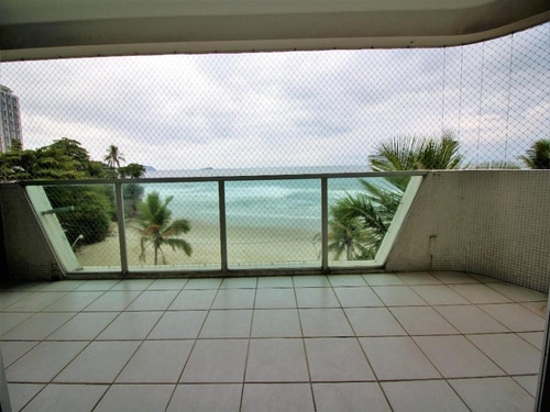 Imagem 10 de 29 de Guarujá - Praia Das Astúrias - Frente Total Para O Mar - 2 Vagas - 3 Dormitórios Sendo 2 Suítes - Ap3671 - 34710516