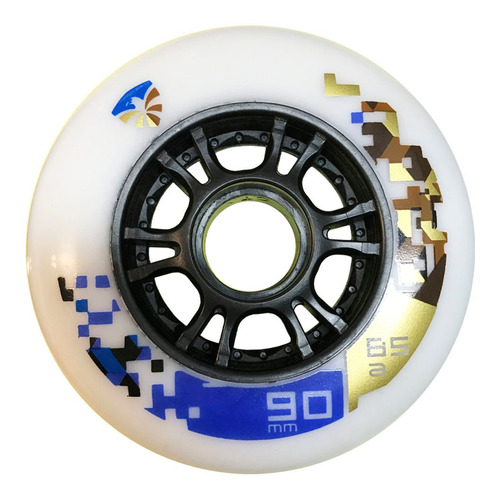 Ruedas Set De Cuatro Para Rollers Flying Eagle Speed 90 Mm