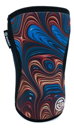 Rodilleras De Neopreno Psy Fungi Runfit 7mm Color Agua Talla Xl