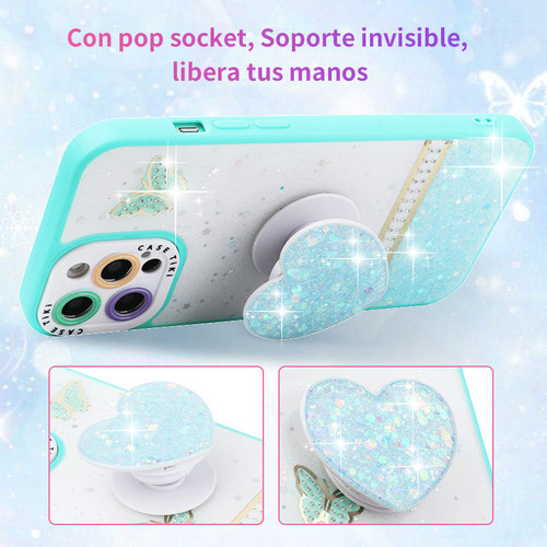 Funda Con Soporte Corazón Para Huawei Motorola iPhone Y Oppo