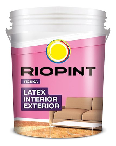 Riopint Tecnica Latex Interior Exterior X 4