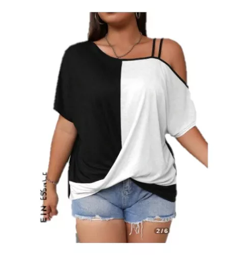 Blusinha Plus Size - Shein (já No Brasil)