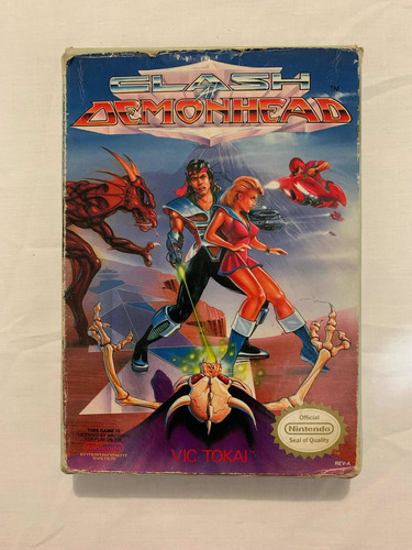 Clash At Demonhead Con Caja Para Nintendo Nes (Usado)