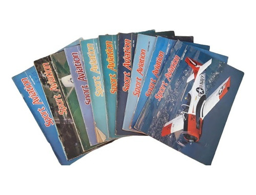 10 Revistas Sport Aviation Anos 80 E 90 Em Inglês