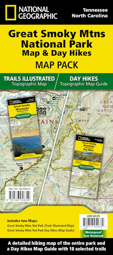 Libro: Great Smoky Mountains Day Hikes And National Park Map