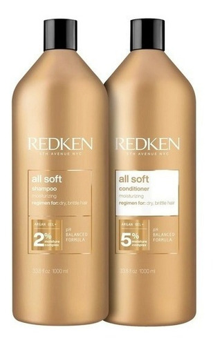 Redken All Soft Kit Duo 2x1000ml