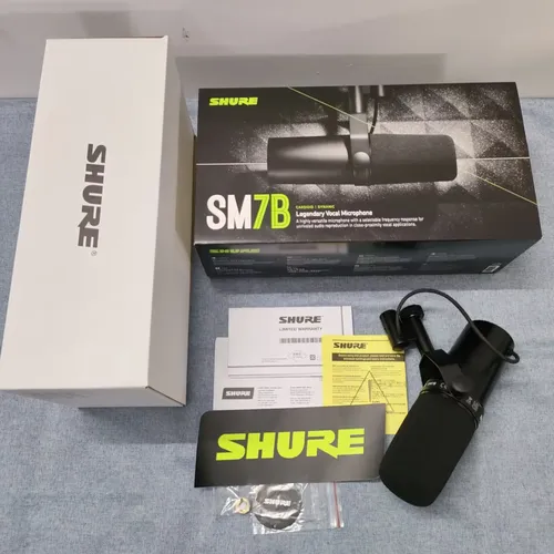 Professional Shure Sm7b Wired Dynamic Mic Ideal For Live Str