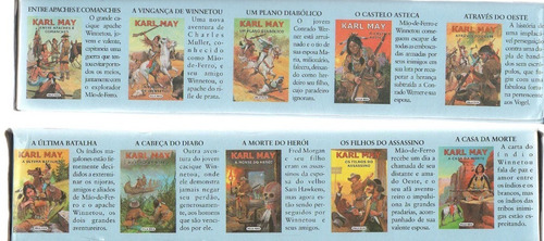Livro Coleção Karl May - 10 Volumes ( Box Novo )