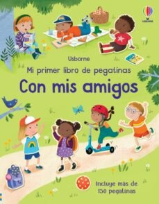 Libro Con Mis Amigos Mi Primer Libro Pegatinas - Bathue,h...