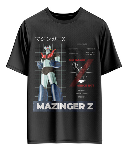 Remera Unisex: Mazinger Z