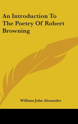 Libro An Introduction To The Poetry Of Robert Browning - ...