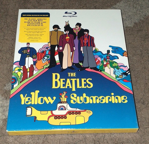 The Beatles The Yellow Submarine Blu-ray Envio Gratis