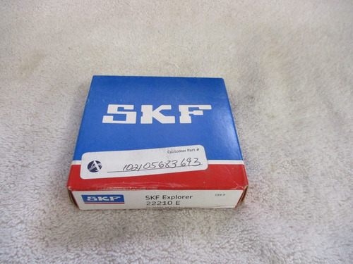 Nib Skf Bearing 22210 E 22210e Factory Sealed Box Ssz