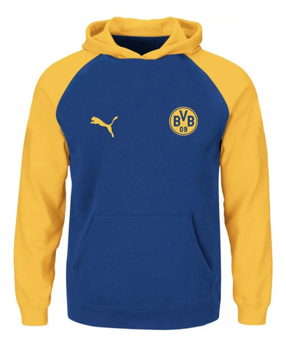 Suéter Borussia Dormund Puma Hoodie Sweater Buzo