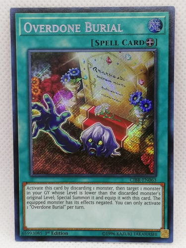 Overdone Burial (cibr-en063) (Usado)