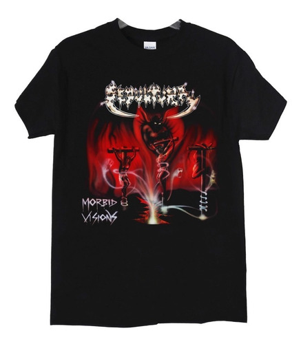 Polera Sepultura Morbid Visions Metal Abominatron