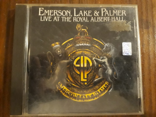 Emerson Lake And Palmer - Live At The Royal - Importado 