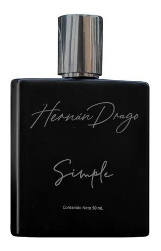 Perfume Hombre Hernan Drago Simple Fragancia Edp X 50 Ml