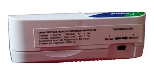 Imagen 2 de 4 de Protector De Voltaje Nevera Aire Acondicionado A 110v