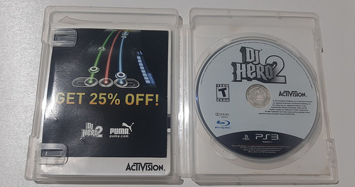 Jogo De Ps3 Dj Hero 1 E 2 Completos Porém Usados Ok (Usado)