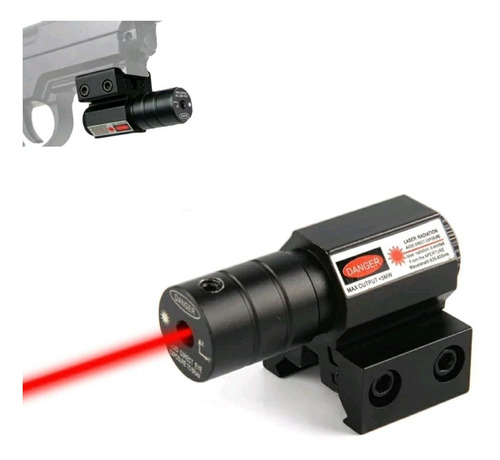Colimador Laser Vermelho Ajuste Vertical Horizontal