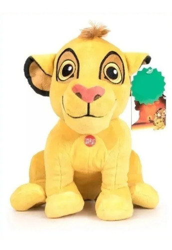 Peluche Simba The Lion King 30 Cm C/ Sonidos Original