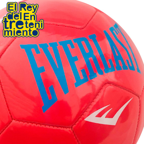 Imagen 2 de 3 de Pelota Everlast Fútbol N5 Pu Calidad Varios Colores - El Rey