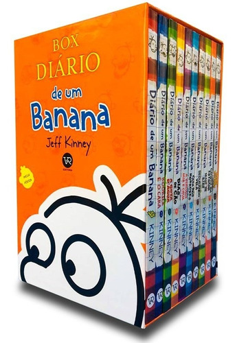Box Diário De Um Banana (contém Pôster) - 10 Volumes