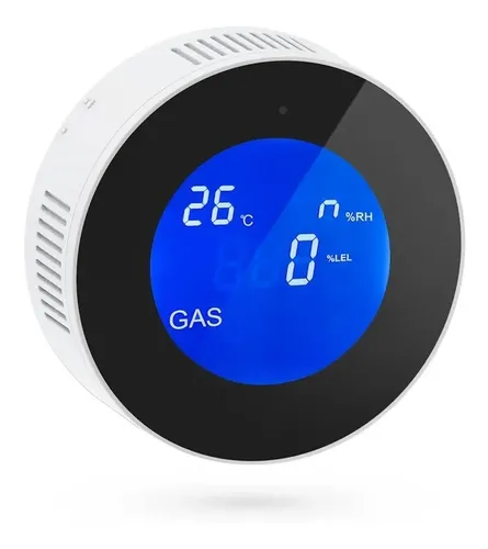 comprar Detector De Gas Wifi Vhome Con Pantalla Lcd Y Sirena Vshop
