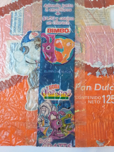 Envolturas De Colección - Figuras De Olorocos Bimbo (Usado)