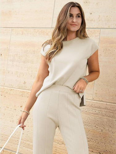 A Para Generic Conjunto Casual De Punto De 2 Piezas