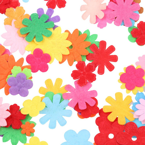 3 Formas 300pcs Fieltro Molde Para Arte De Bricolaje Adornos