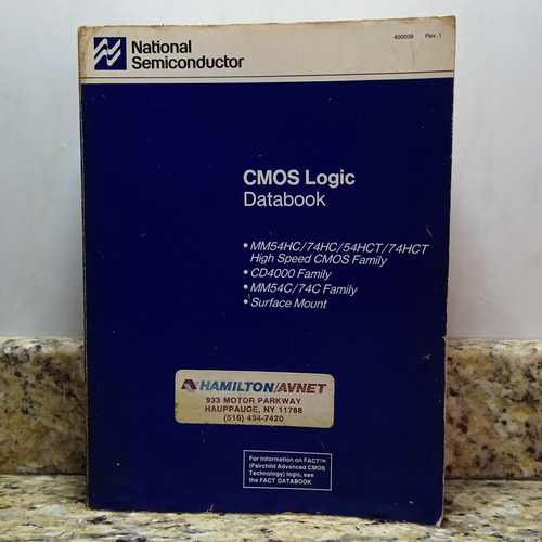 Libro Cmos Logic Databook - National Semiconductor