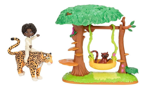 Set De Figuras Disney Encanto Antonio Columpio En El Arbol