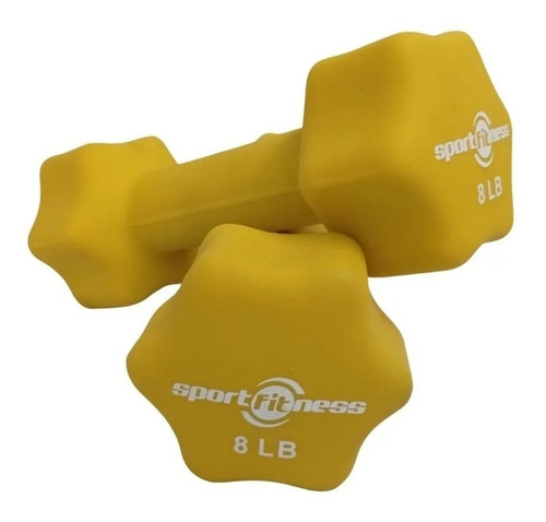 Mancuernas En Neopreno 8 Lb Set X2 Pesas