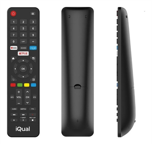 Imagen 4 de 5 de Smart Tv 4k Led 55 Pulgadas Iqual Q55 Uhd Hdmi Wifi Netflix